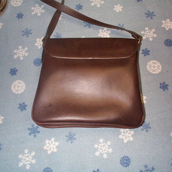 Vintage Eberle Cross Body Bag and matching belt with fur - Picture 3 of 5